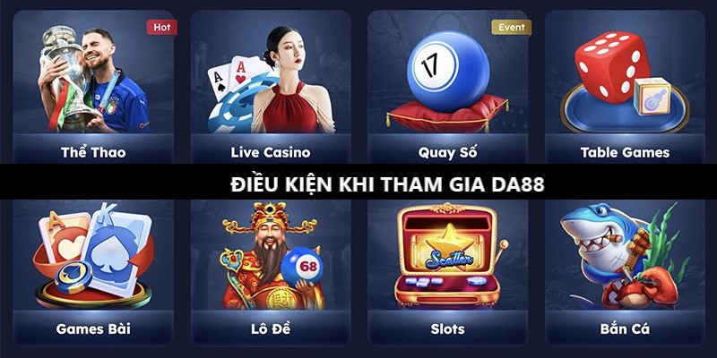 Điều khoản sử dụng khi tham gia